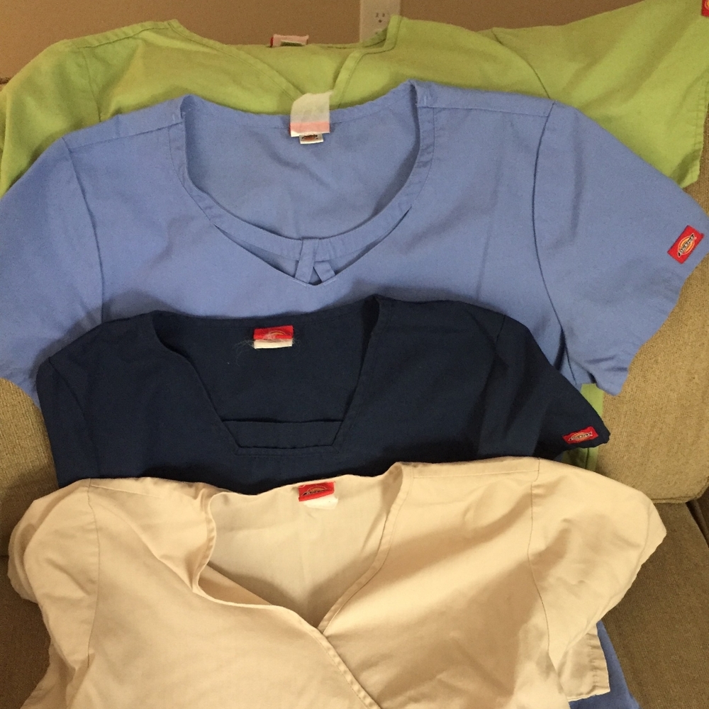 Scrub shirts